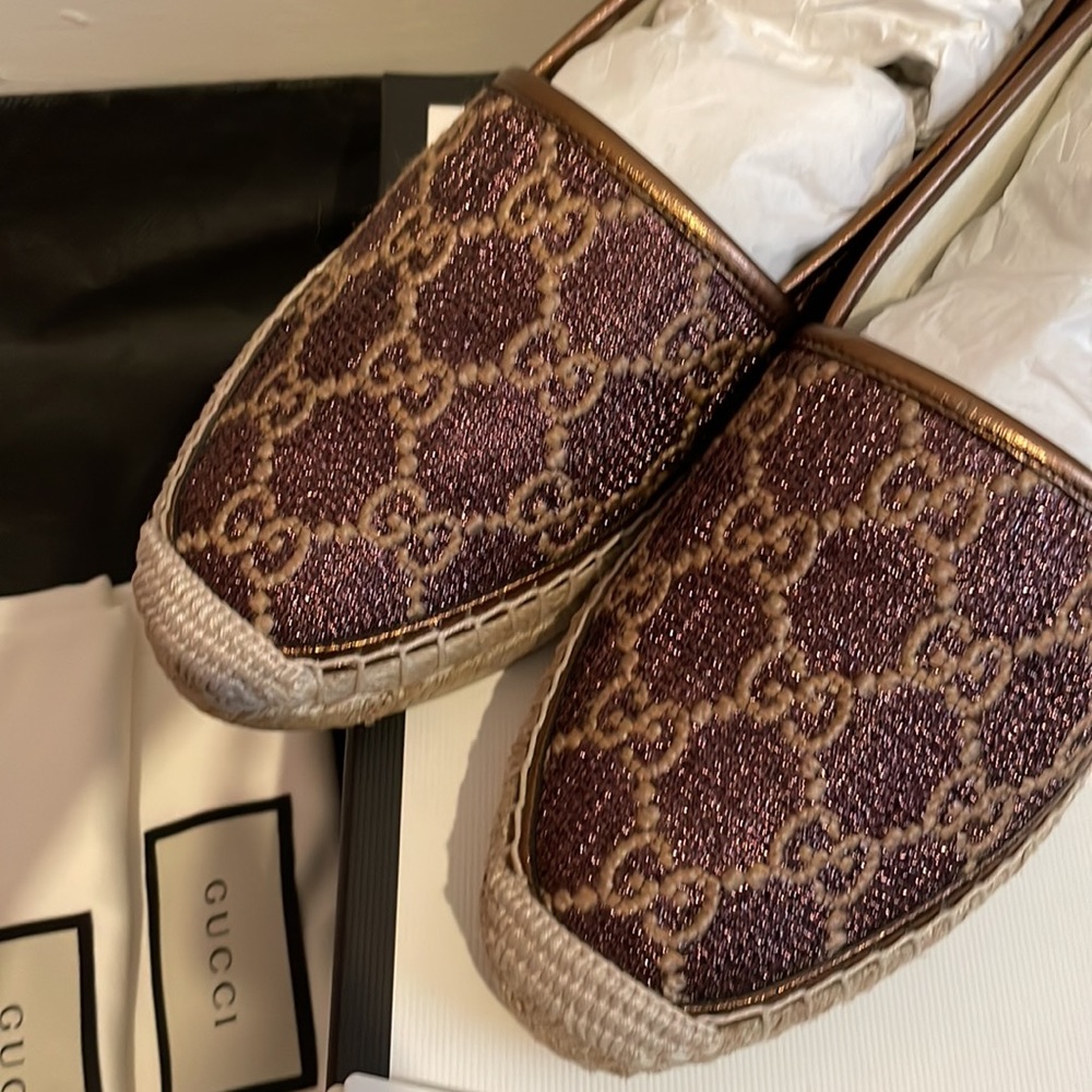 BNIB authentic Gucci Espadrilles shoes - Picture 2 of 6